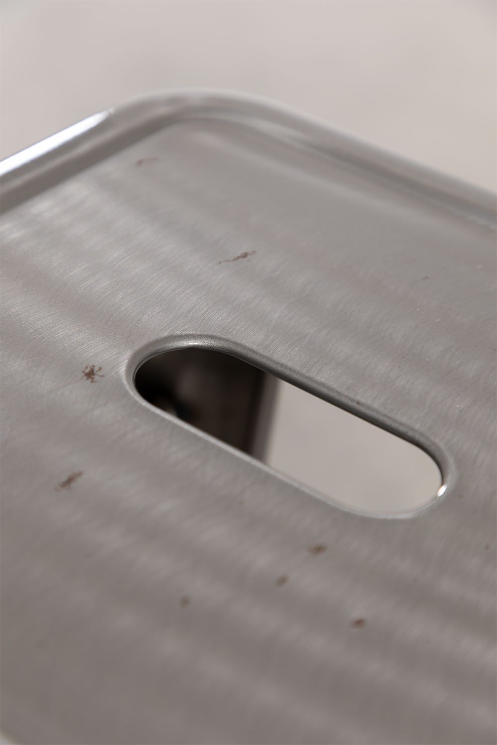 Sgabello alto impilabile in acciaio Lix, immagine della galleria 6