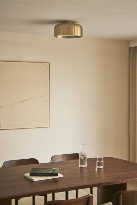 Plafoniera da soffitto in ferro Glatzer