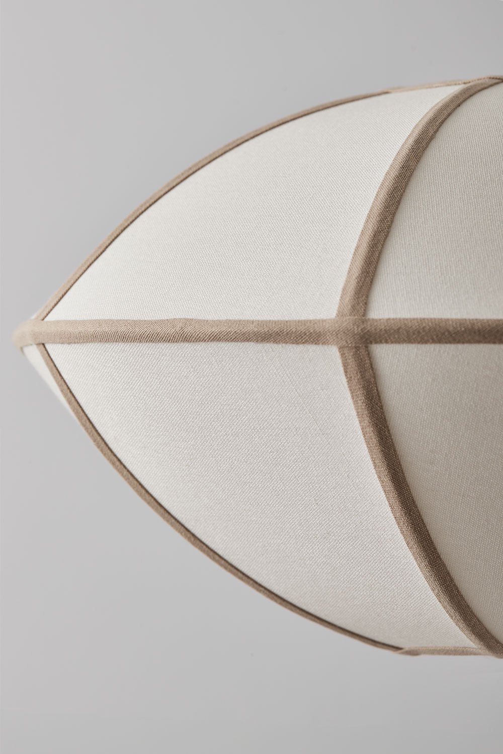 Set di 2 lampade a sospensione da soffitto in lino Patraix, immagine della galleria 5