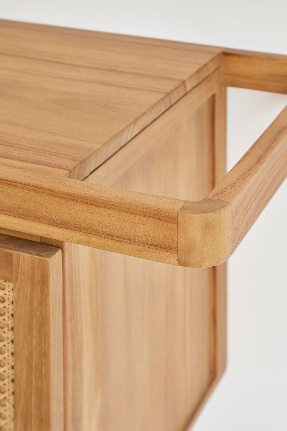 Set di mobili da bagno sospesi in teak Georgy, immagine della galleria 4