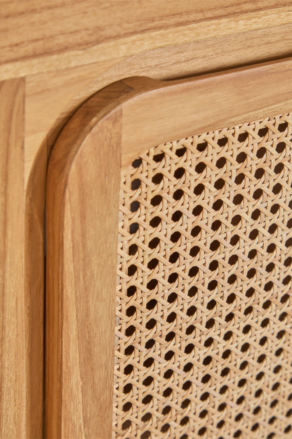 Set di mobili da bagno sospesi in teak Georgy, immagine della galleria 6