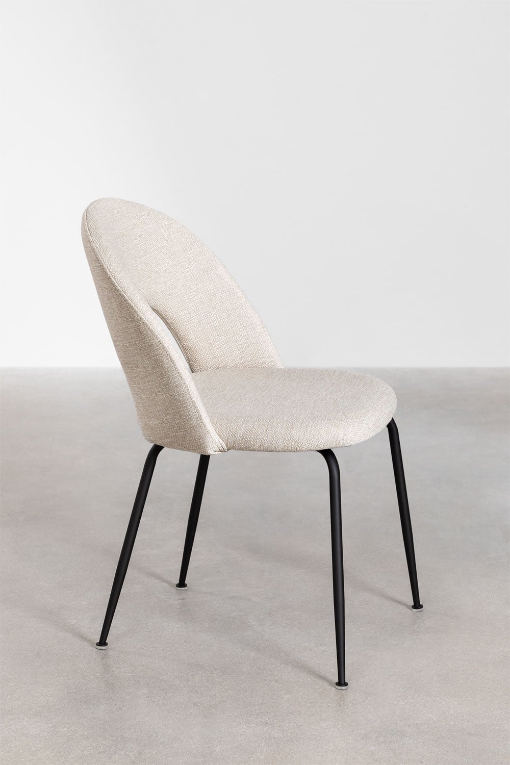 Set di 4 sedie da pranzo imbottite Glorys, immagine della galleria 4