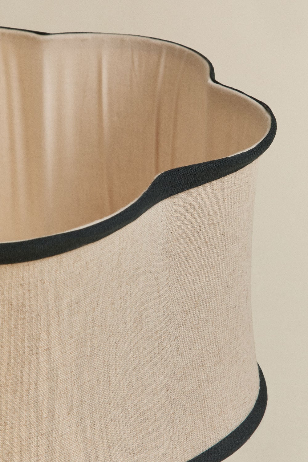 Paralume per lampada Ø45 cm in cotone Philipa, immagine della galleria 3