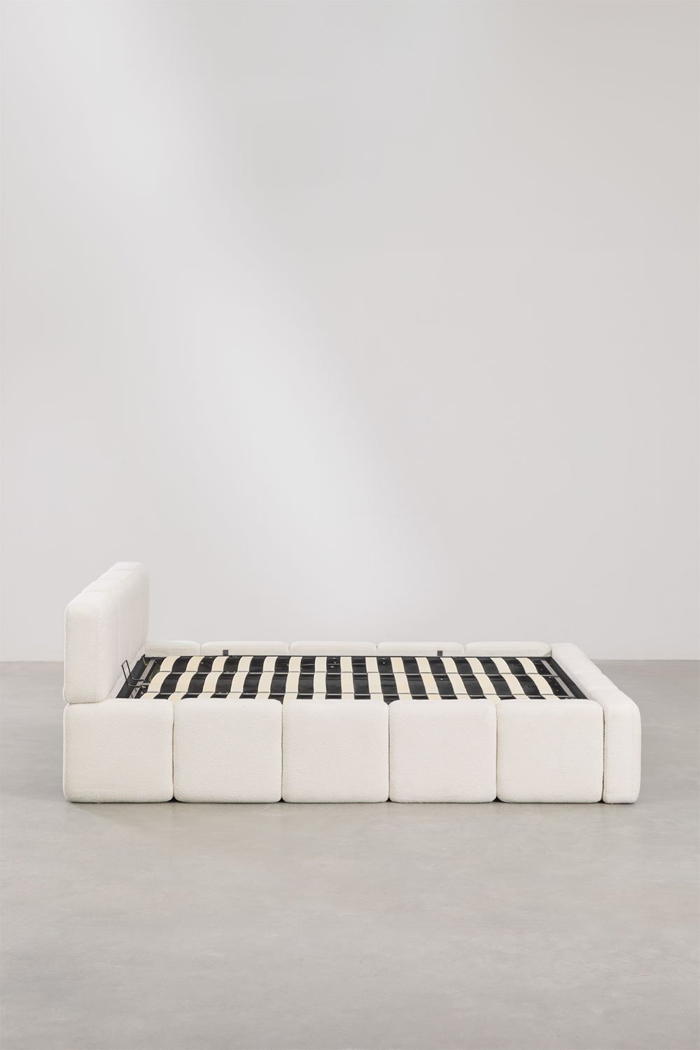 Letto con contenitore imbottito Jolcem, immagine della galleria 5