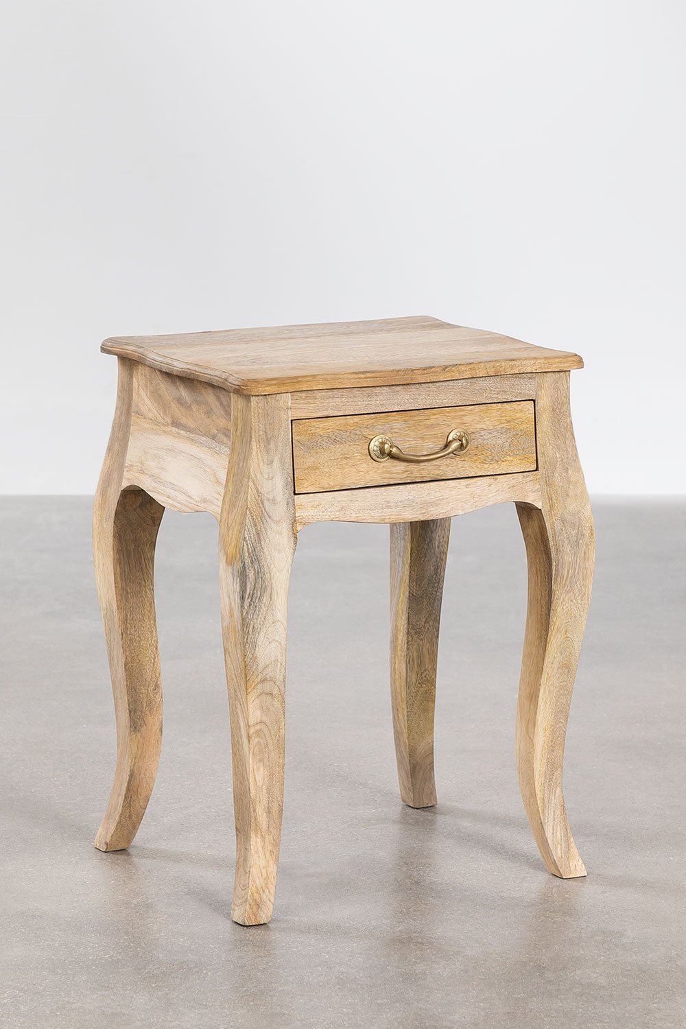 Set di 2 comodini in legno di mango Micaela, immagine della galleria 2