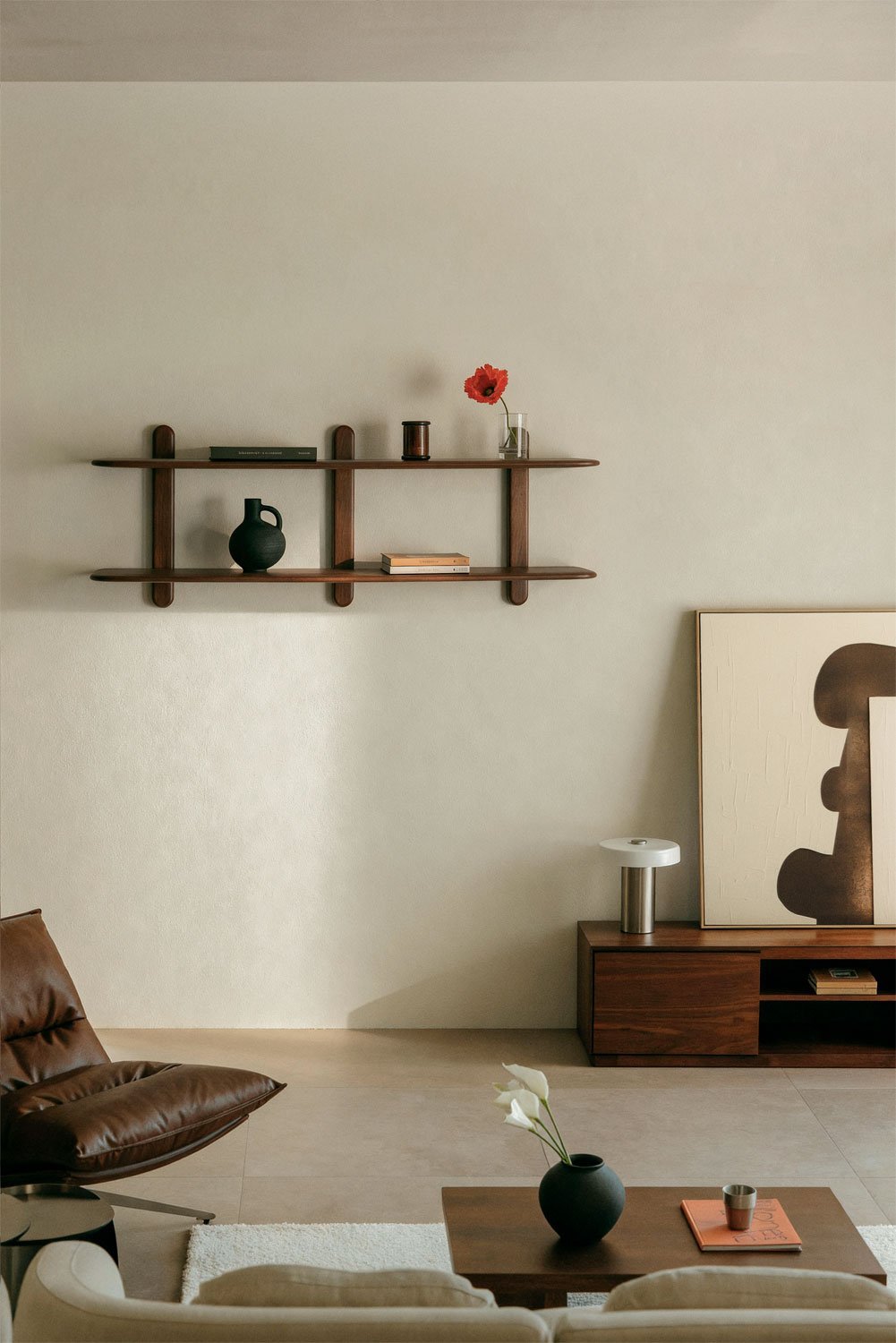 Mensola da parete in legno Veleta, immagine della galleria 1