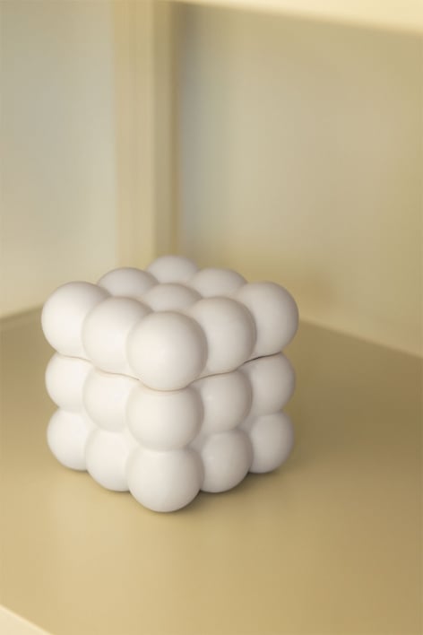 Scatola decorativa in ceramica Ivar