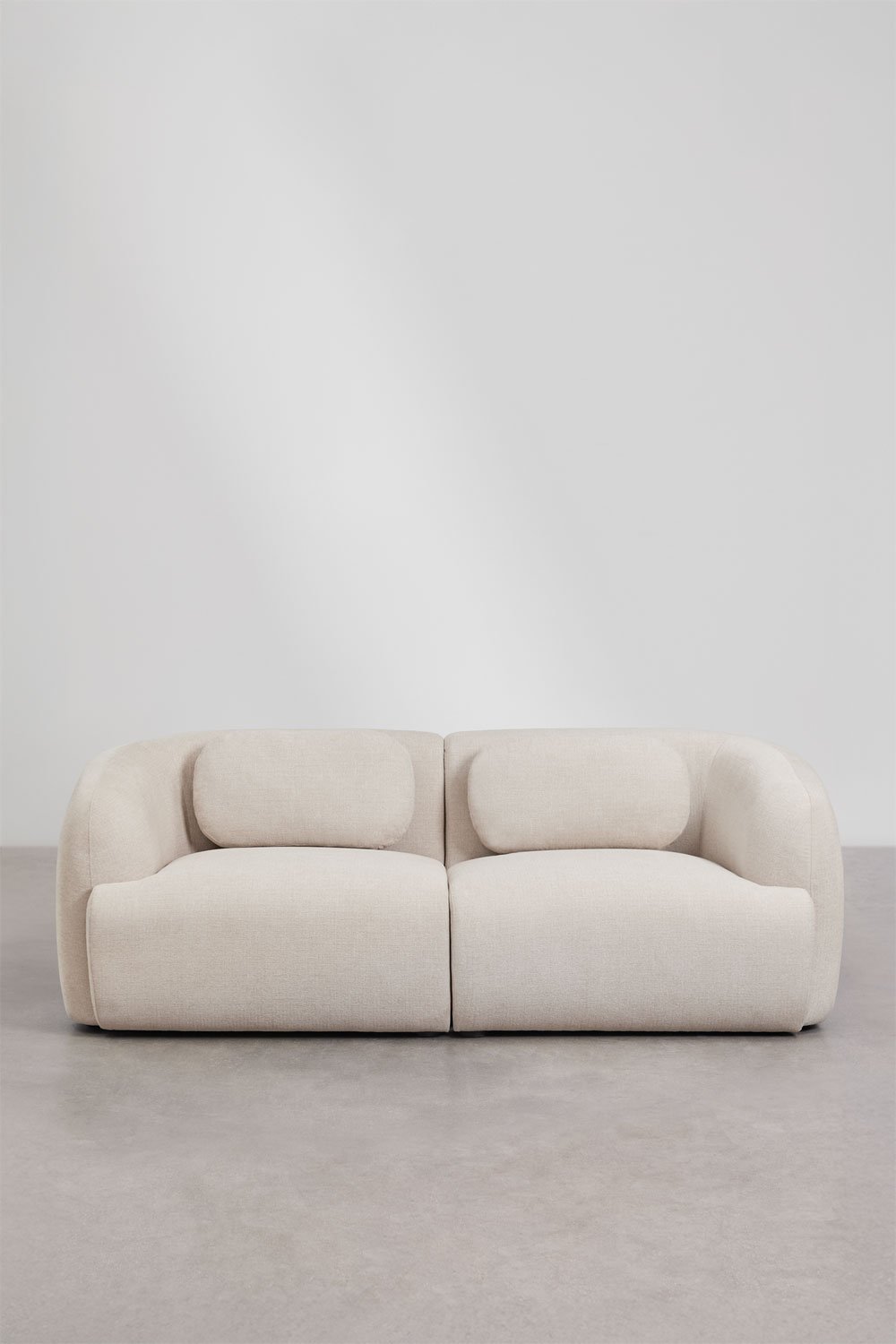 Divano modulare a 2 pezzi in ciniglia Coquette, immagine della galleria 5