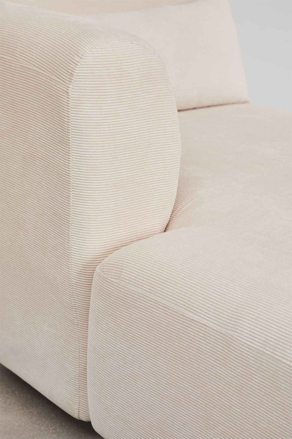 Divano modulare chaise longue sinistro a 3 pezzi con ottomana Fogler, immagine della galleria 5