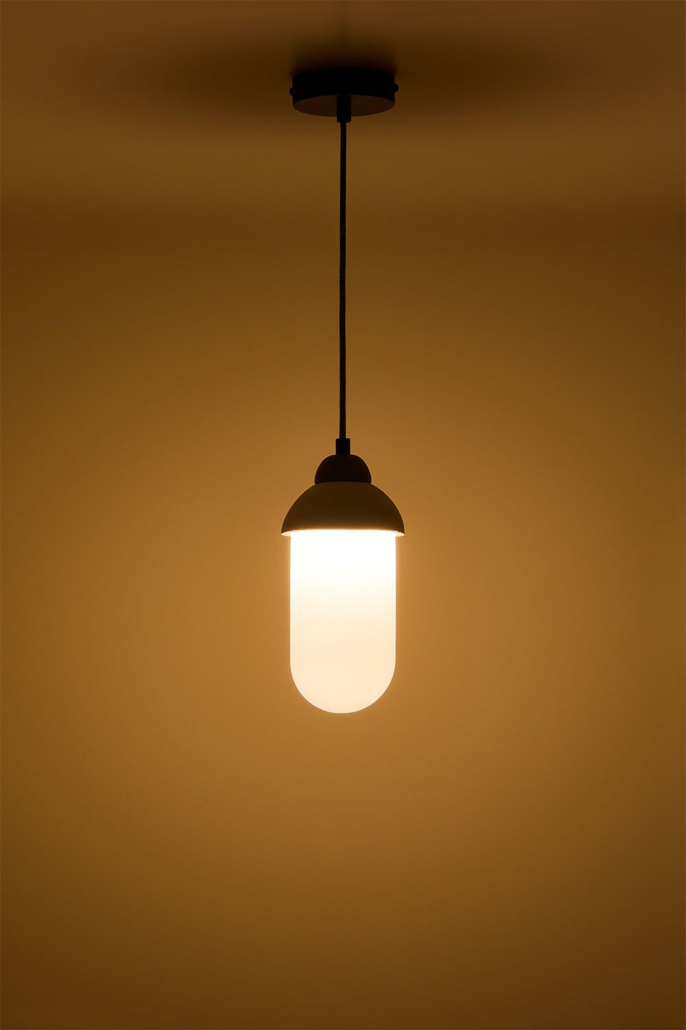 Lampada da soffitto in cemento Dotsie, immagine della galleria 3