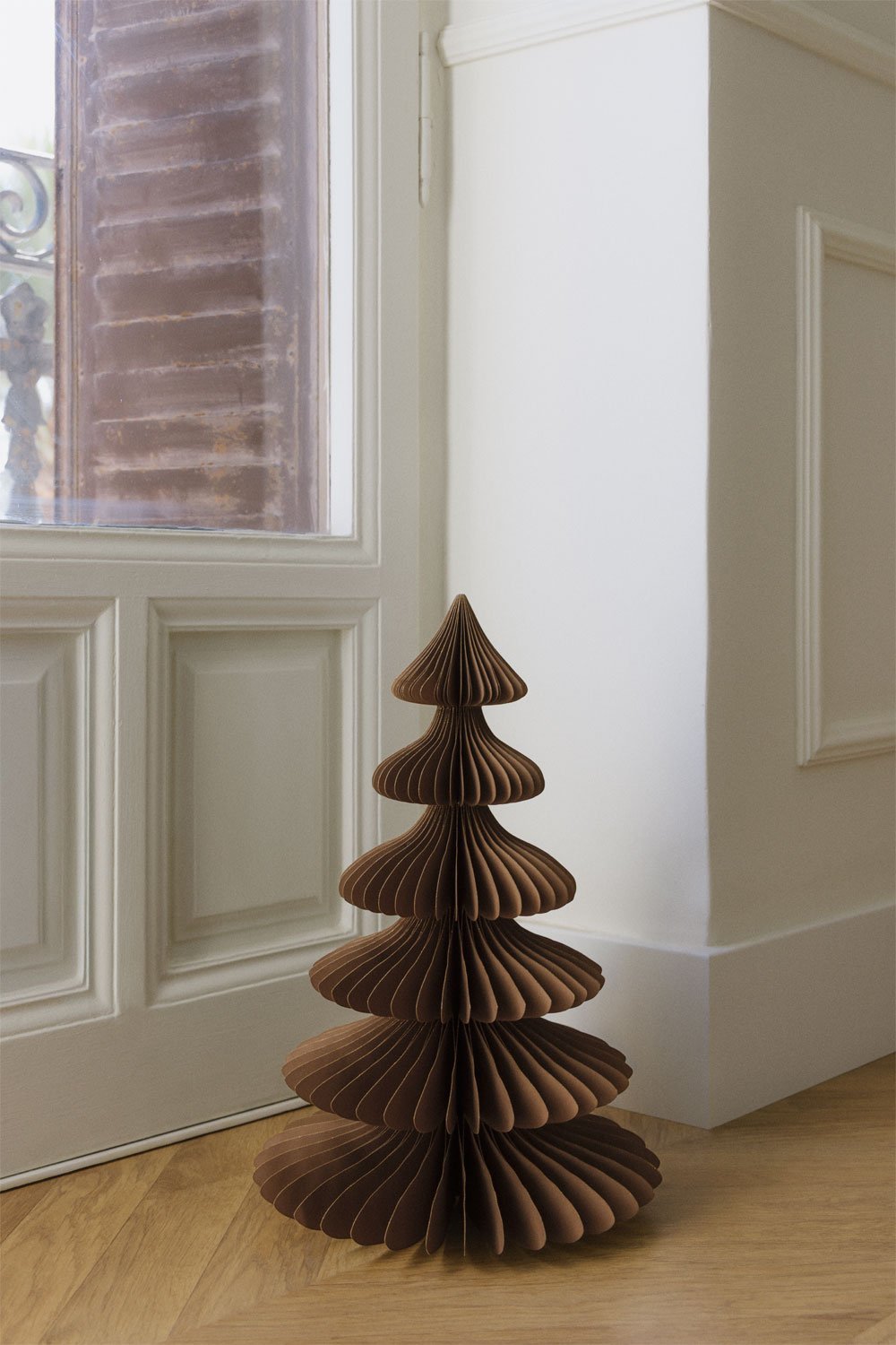 Confezione da 2 alberi di Natale in carta Navira, immagine della galleria 1