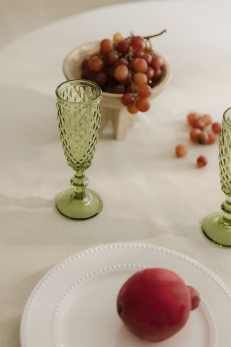 Confezione da 4 bicchieri da champagne da 15 cl in vetro Koviran