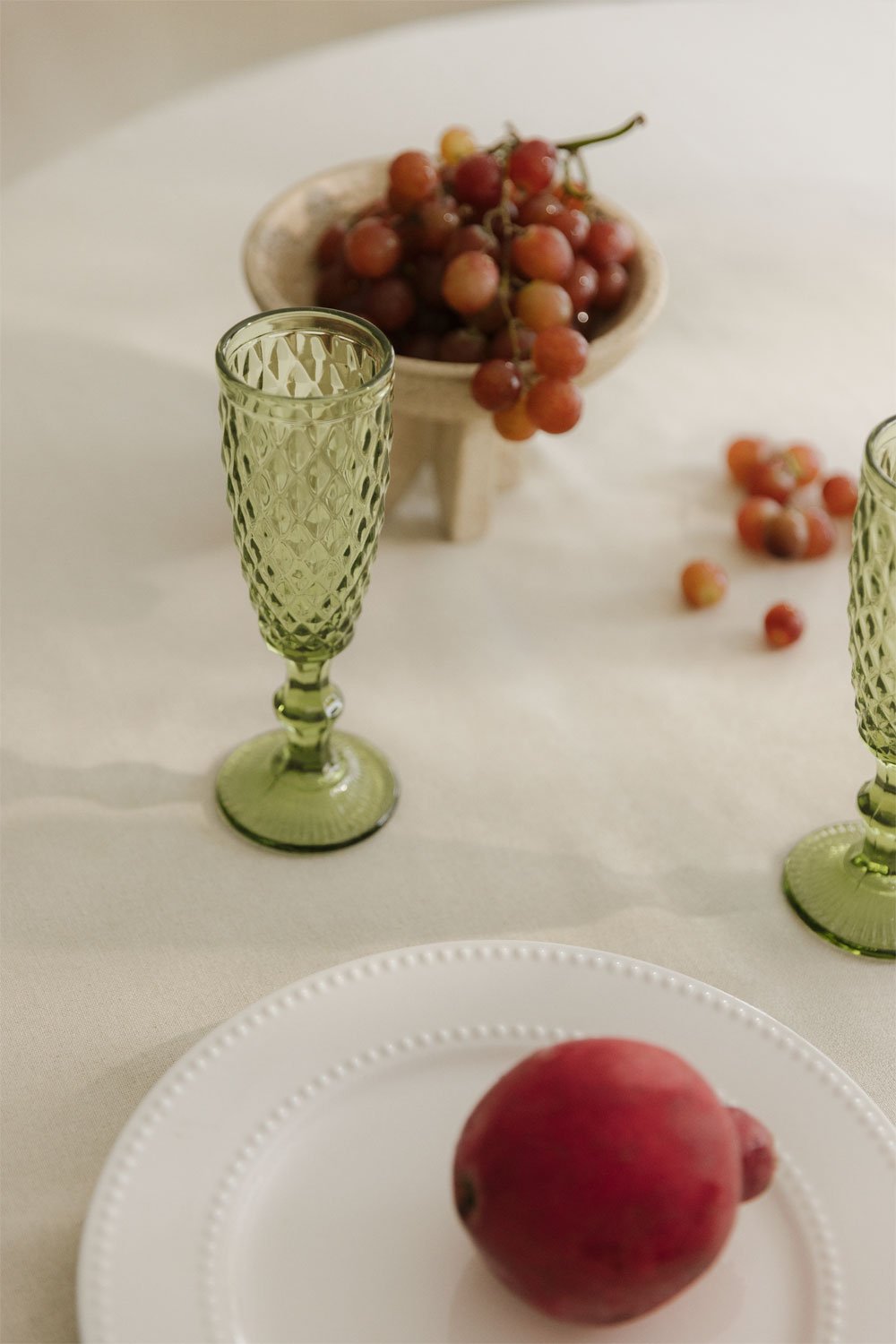 Confezione da 4 bicchieri da champagne da 15 cl in vetro Koviran, immagine della galleria 1