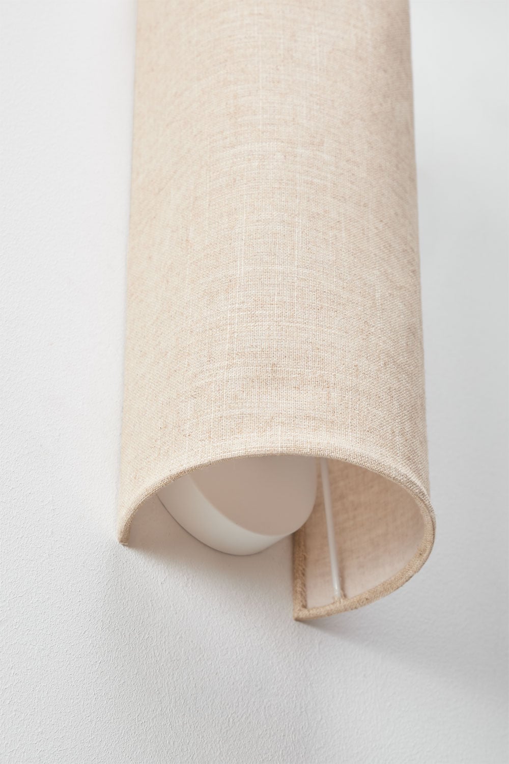Lampada da parete in lino Kiraz, immagine della galleria 7