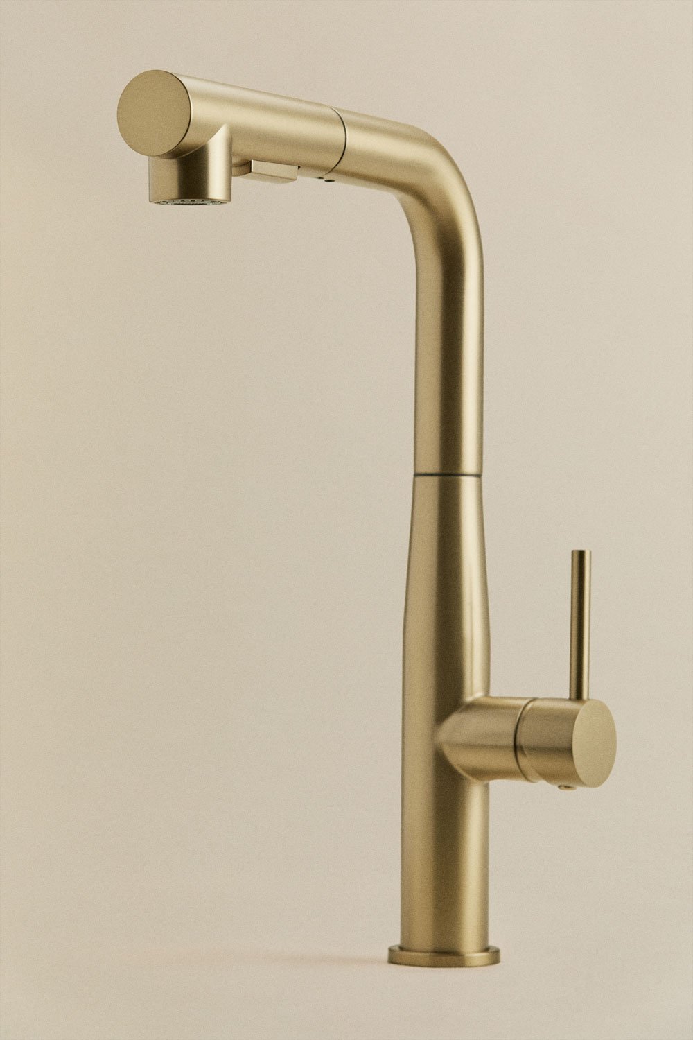 Rubinetto da esterno per cucina con beccuccio alto estraibile in acciaio inox Olyt, immagine della galleria 1