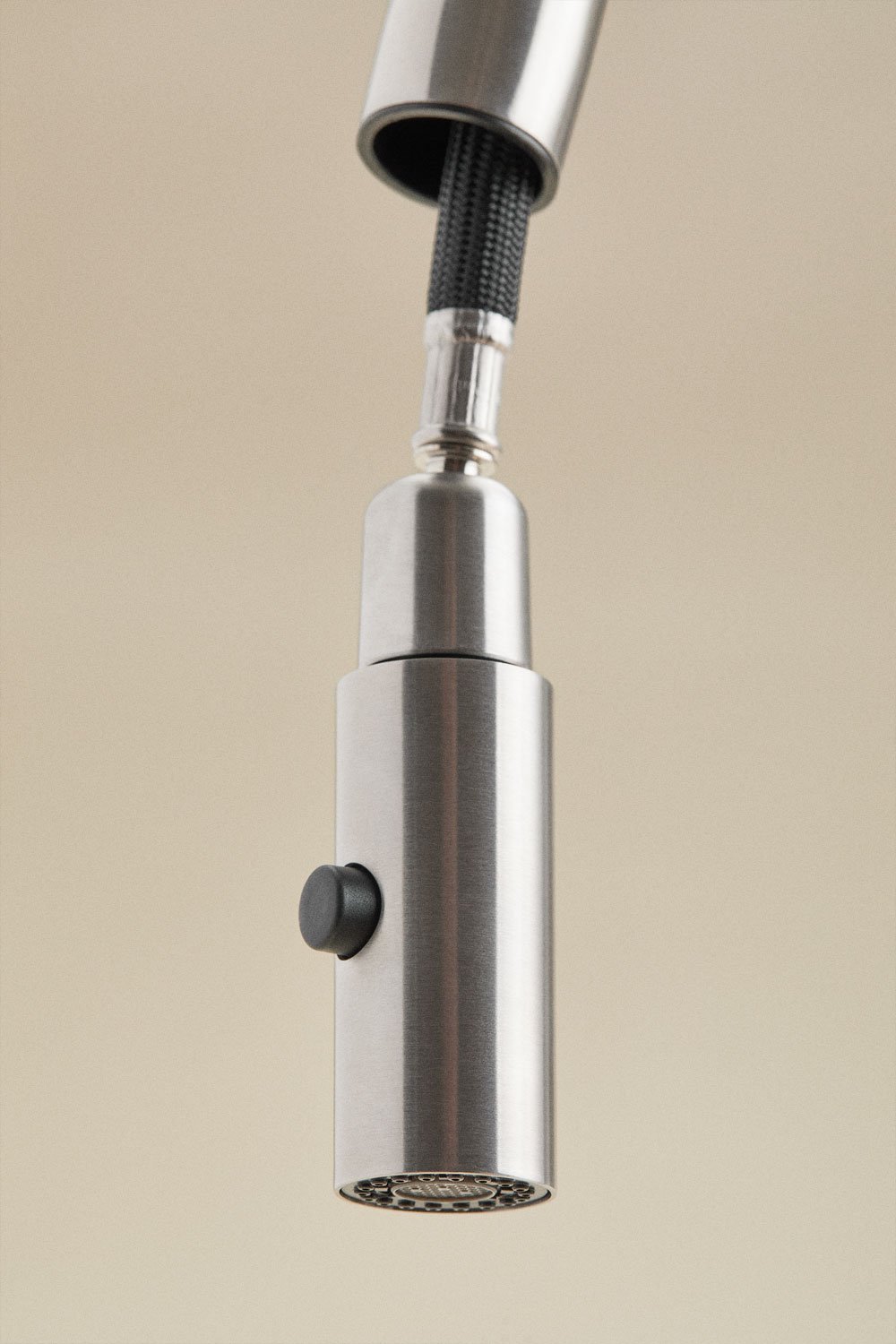 Rubinetto da esterno per cucina con beccuccio alto estraibile in acciaio inox Eryne, immagine della galleria 3