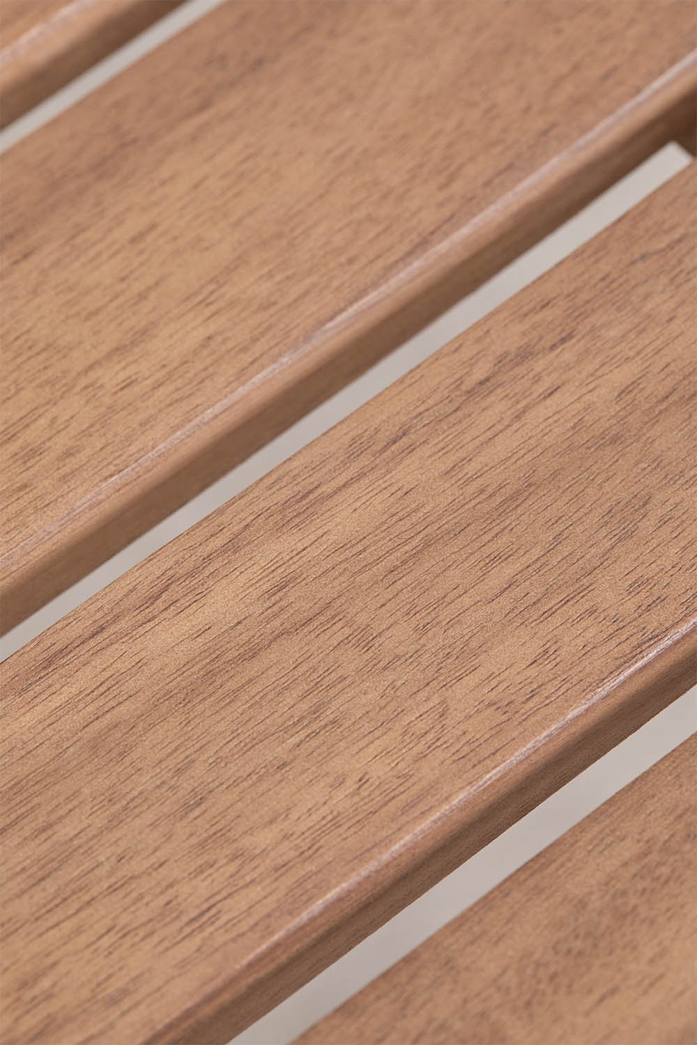 Sedia da giardino impilabile con braccioli in acciaio e legno di acacia Tilda, immagine della galleria 6