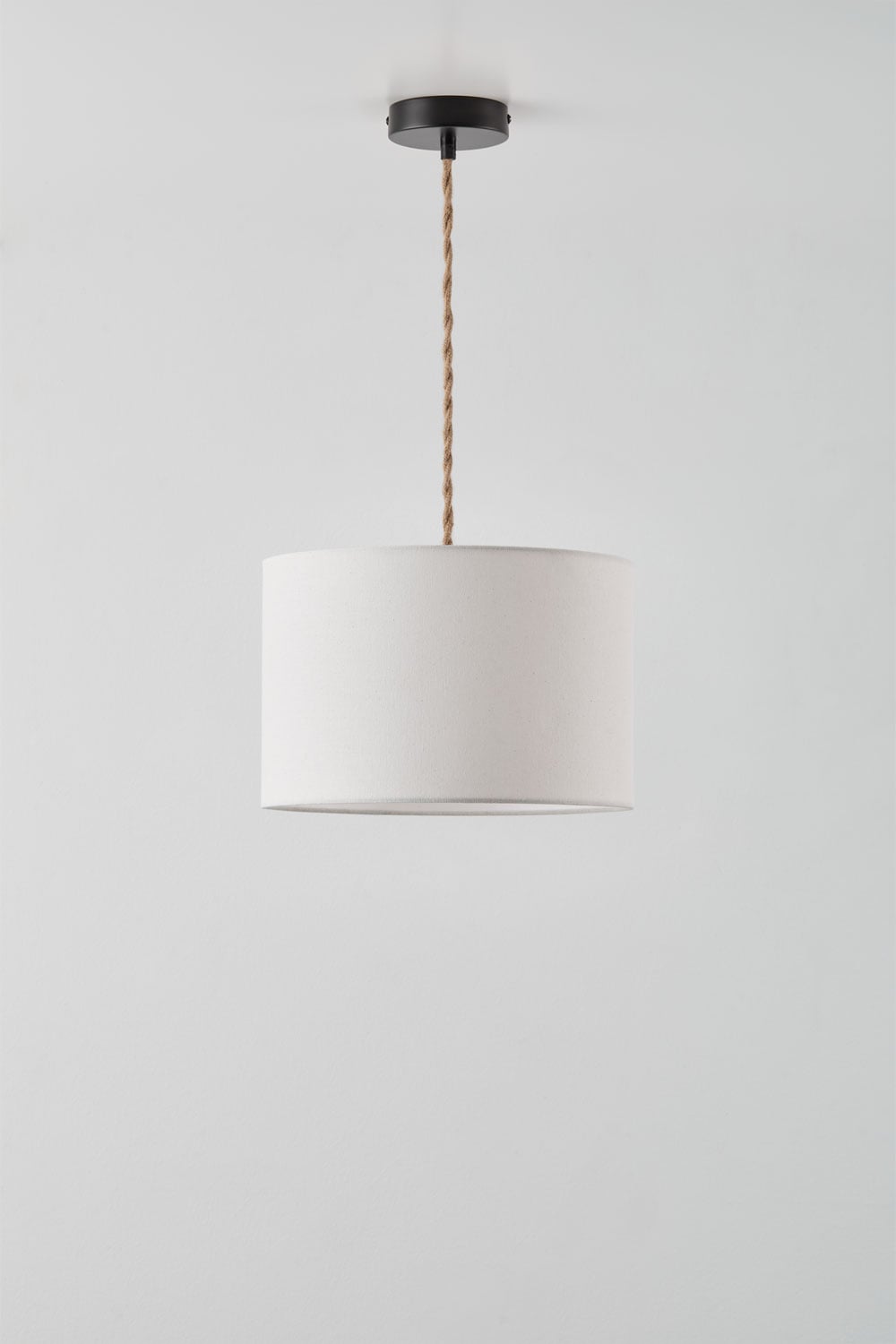 Lampada a sospensione da soffitto in tessuto Arlina, immagine della galleria 1