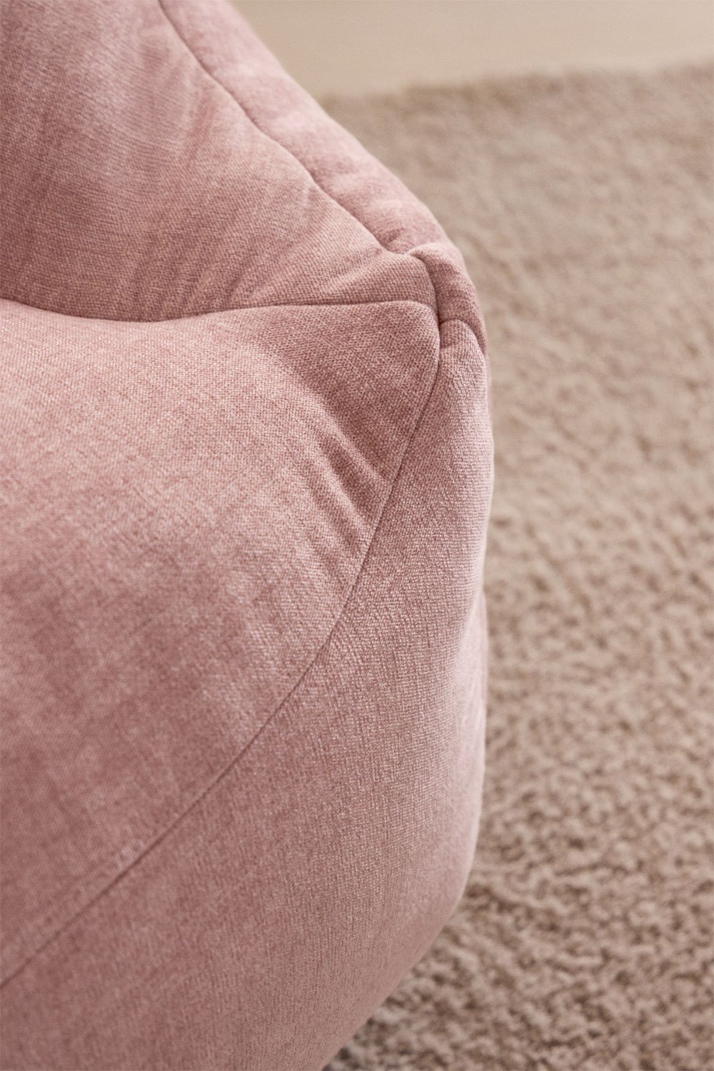 Poltrona pouf imbottita Thiago, immagine della galleria 2