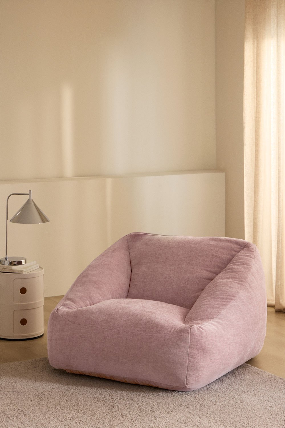 Poltrona pouf imbottita Thiago, immagine della galleria 1