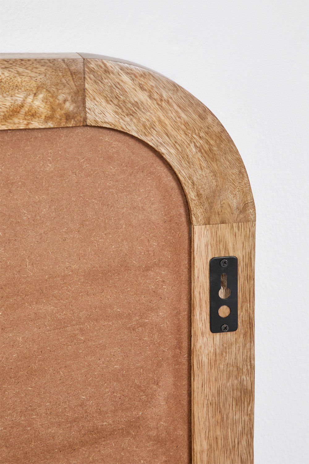 Testiera in legno di mango, MDF e juta Abrams, immagine della galleria 6