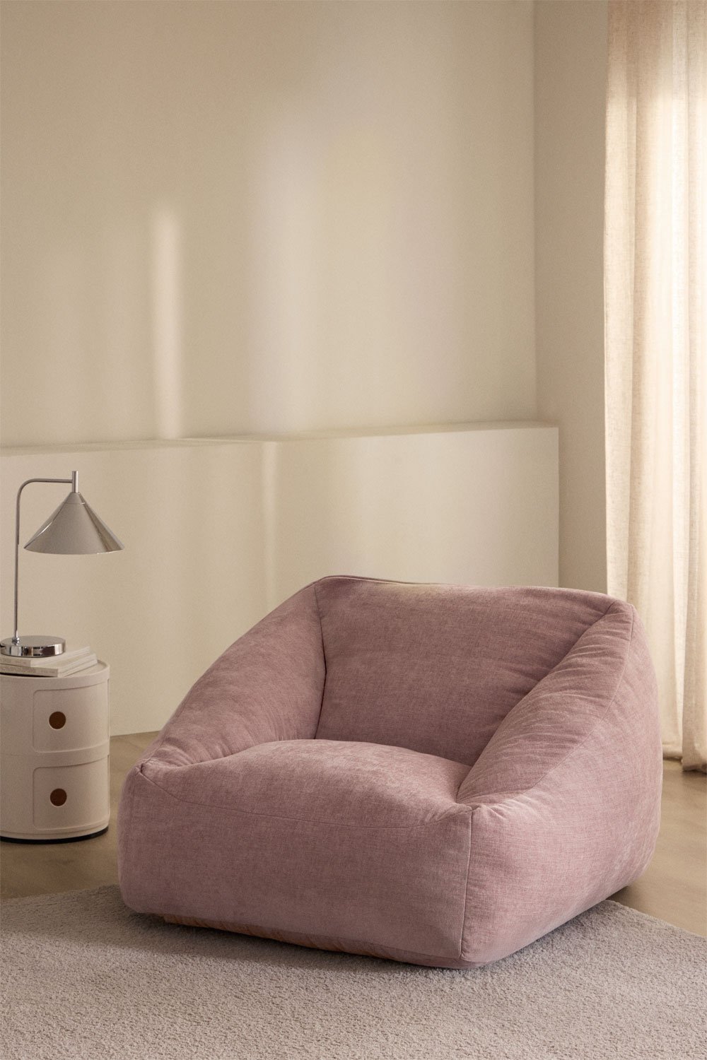 Poltrona pouf imbottita Thiago, immagine della galleria 1