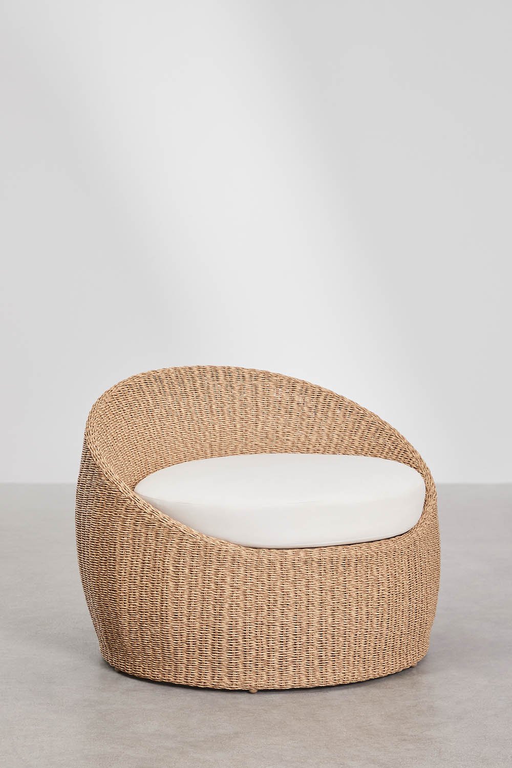 Poltrona da giardino in rattan Clarnyx, immagine della galleria 1