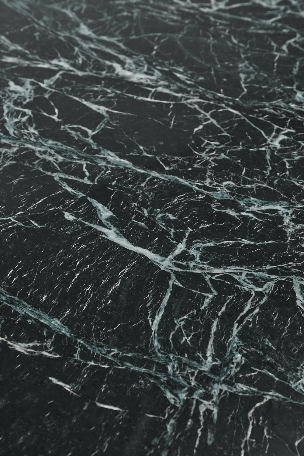 Tavolo da pranzo ovale 200x105 cm in MDF e marmo Dayana, immagine della galleria 7