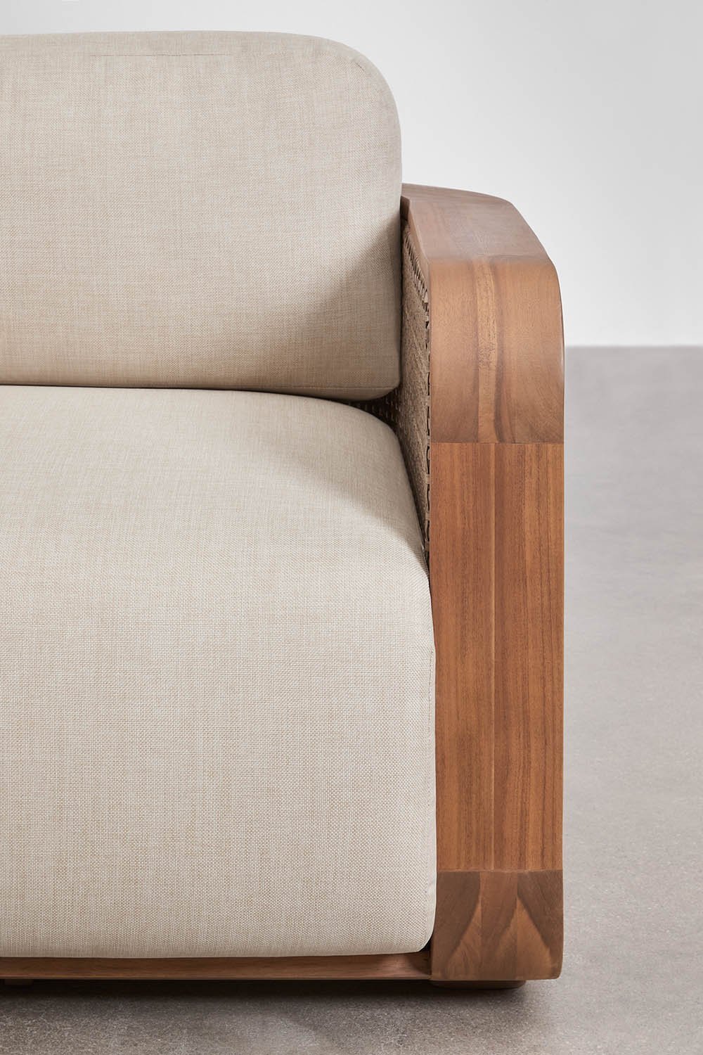 Set di 2 poltrone da giardino in legno di acacia Noira, immagine della galleria 8