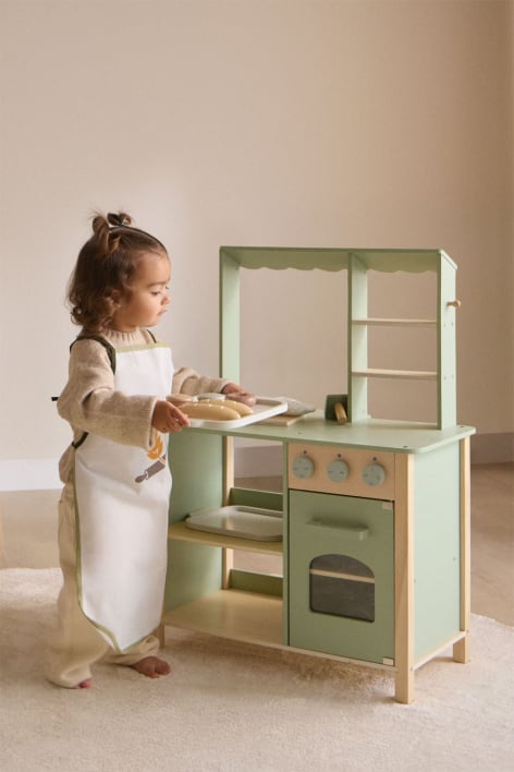 Set da panetteria con accessori in legno Leda Kids