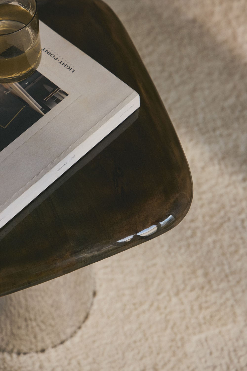 Square bedside table 40x40 cm Merieines, immagine della galleria 2