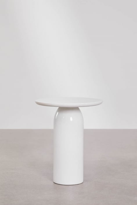 Tavolino rotondo Ø45 cm in cemento Layana