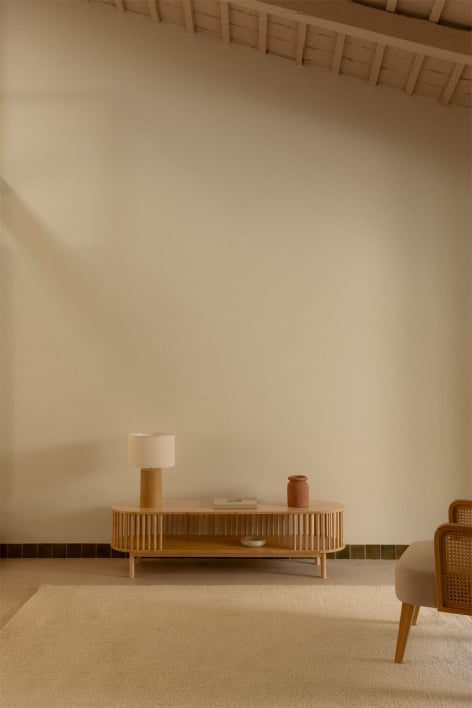 Mobile TV 150x40 cm in bambù Connery