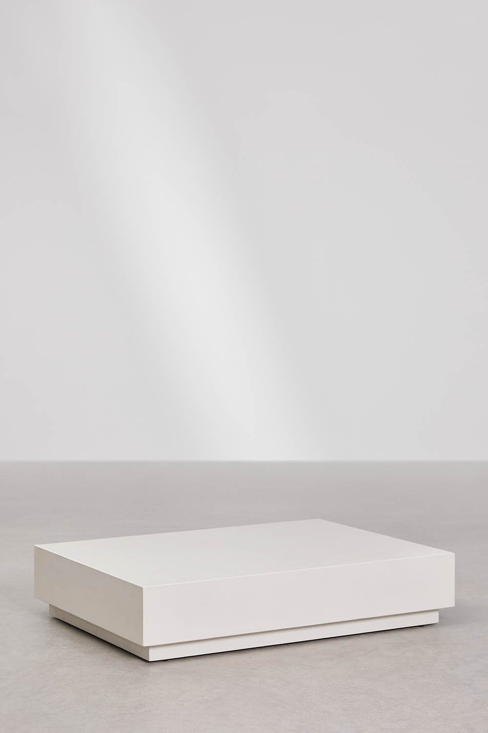 Tavolino rettangolare 120x90 cm in cemento Manir, immagine della galleria 1