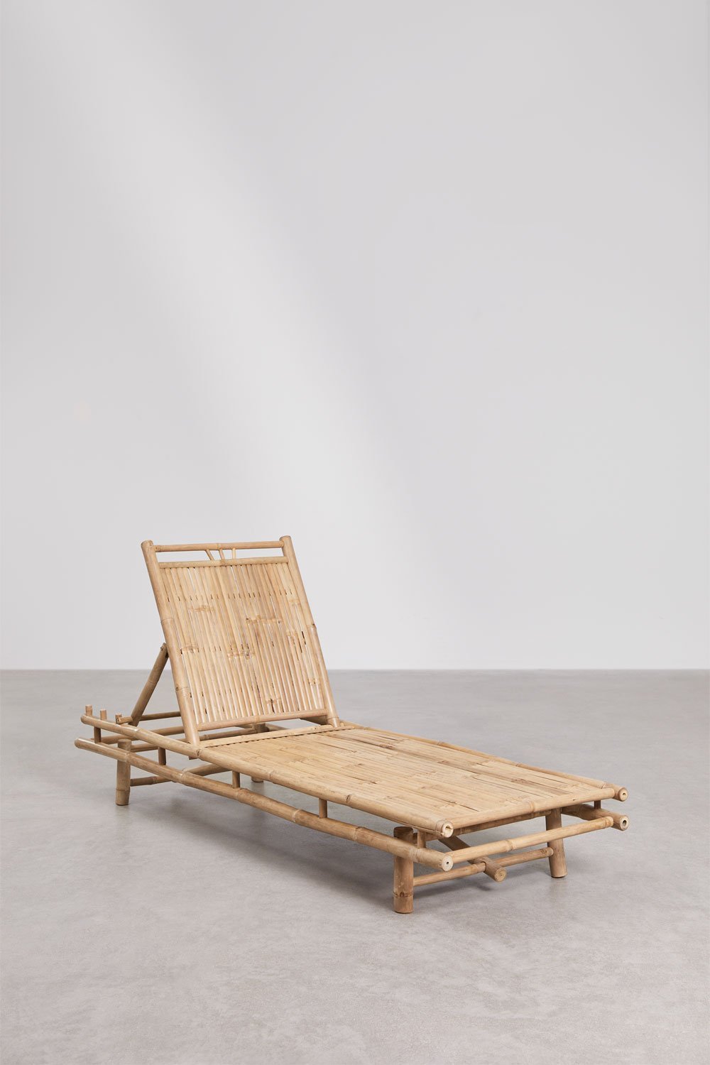 Set di 2 lettini prendisole in bambù Gossy, immagine della galleria 2