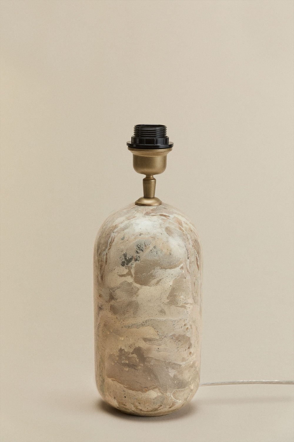 Base per lampada da tavolo in pietra naturale Yalvira, immagine della galleria 3