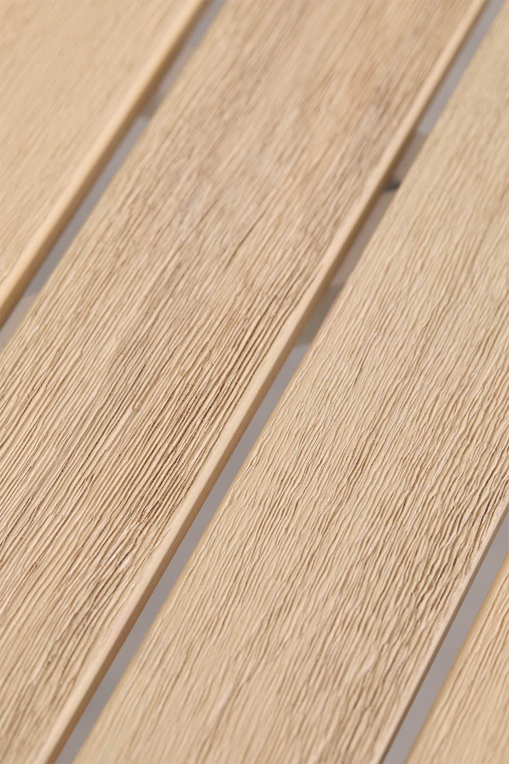 Tavolo da giardino rotondo Ø65 cm in acciaio e legno di acacia Tilda, immagine della galleria 4