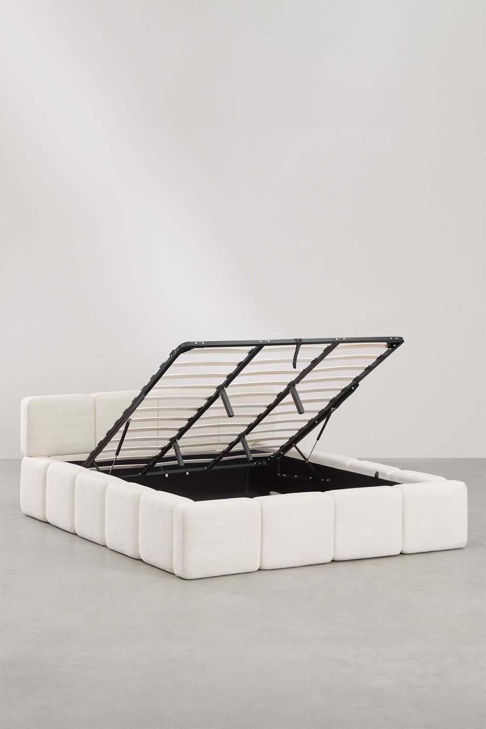 Letto con contenitore imbottito Jolcem, immagine della galleria 4