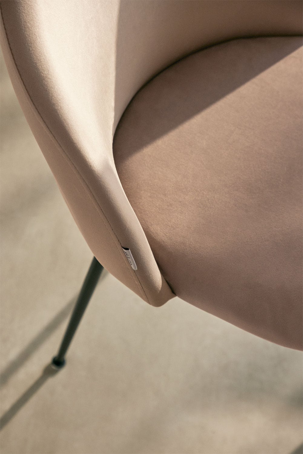 Set di 2 sedie da pranzo in velluto Kana Design, immagine della galleria 2