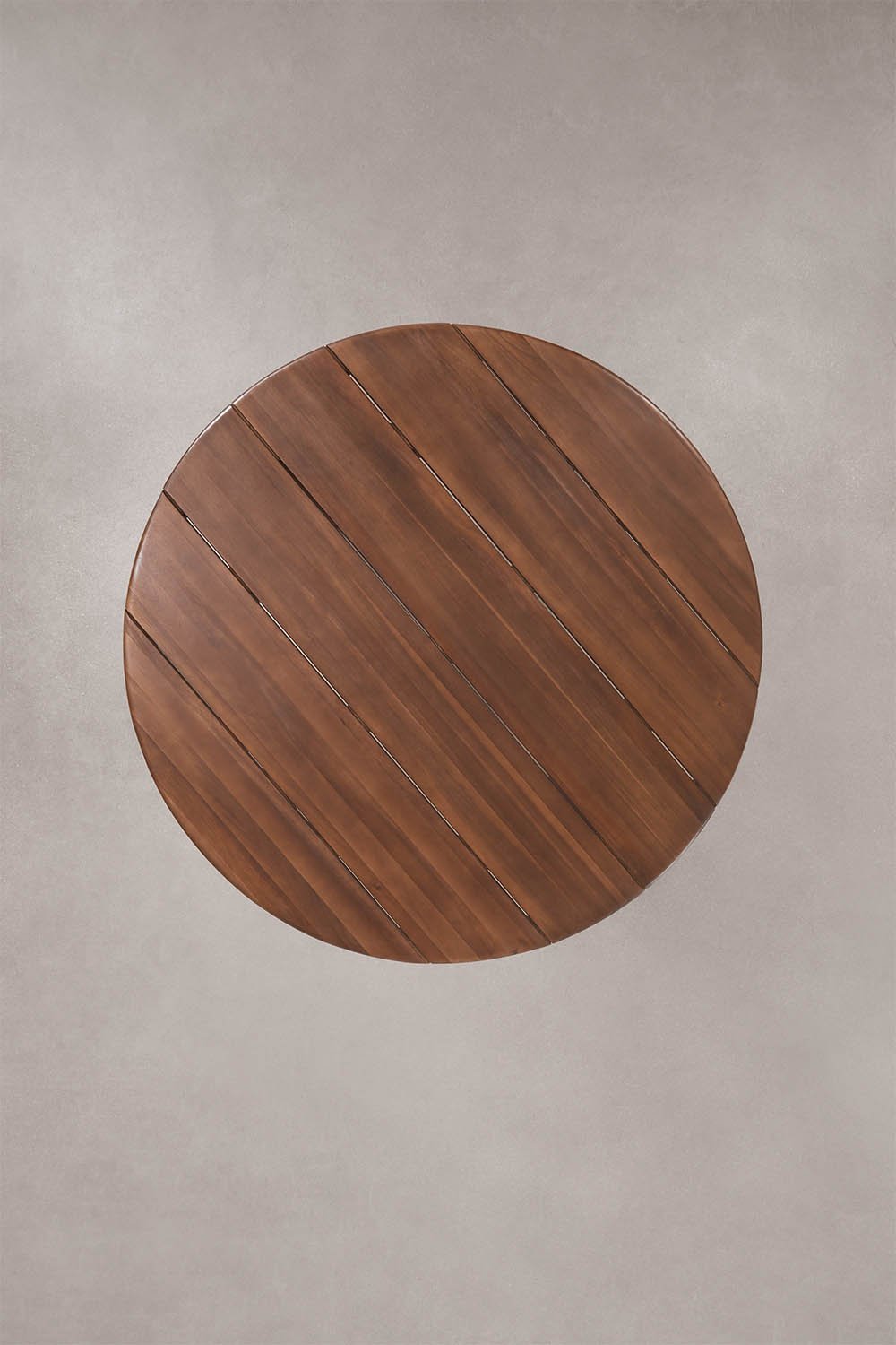 Tavolo da giardino rotondo Ø110 cm in legno di acacia Uleno, immagine della galleria 7