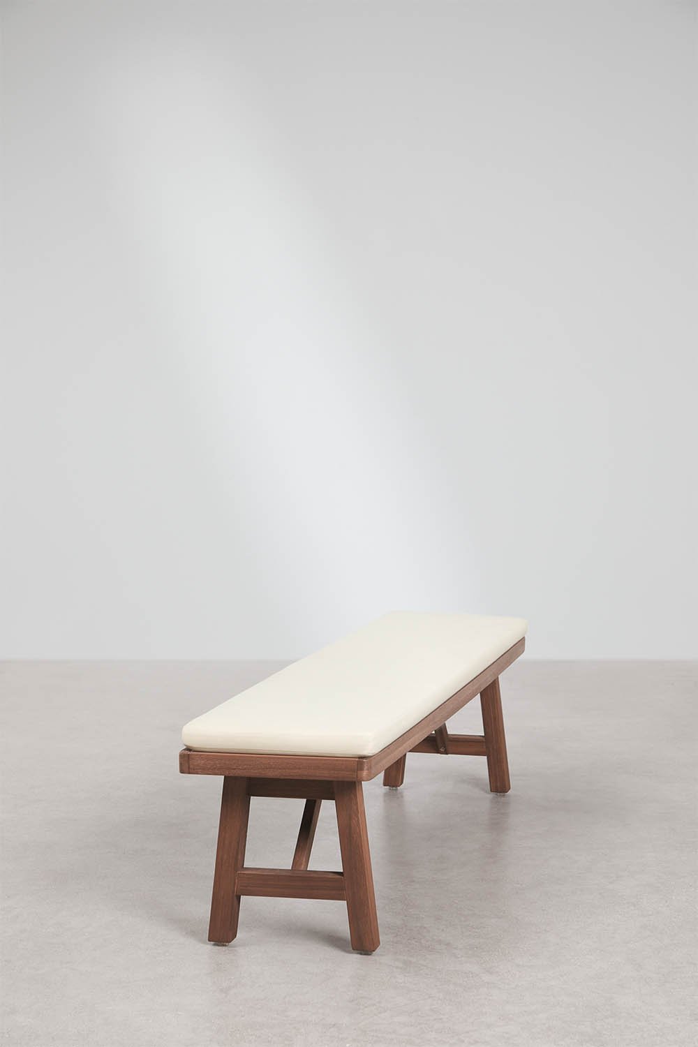 Panca da giardino 190 cm in legno di acacia Dubai, immagine della galleria 4