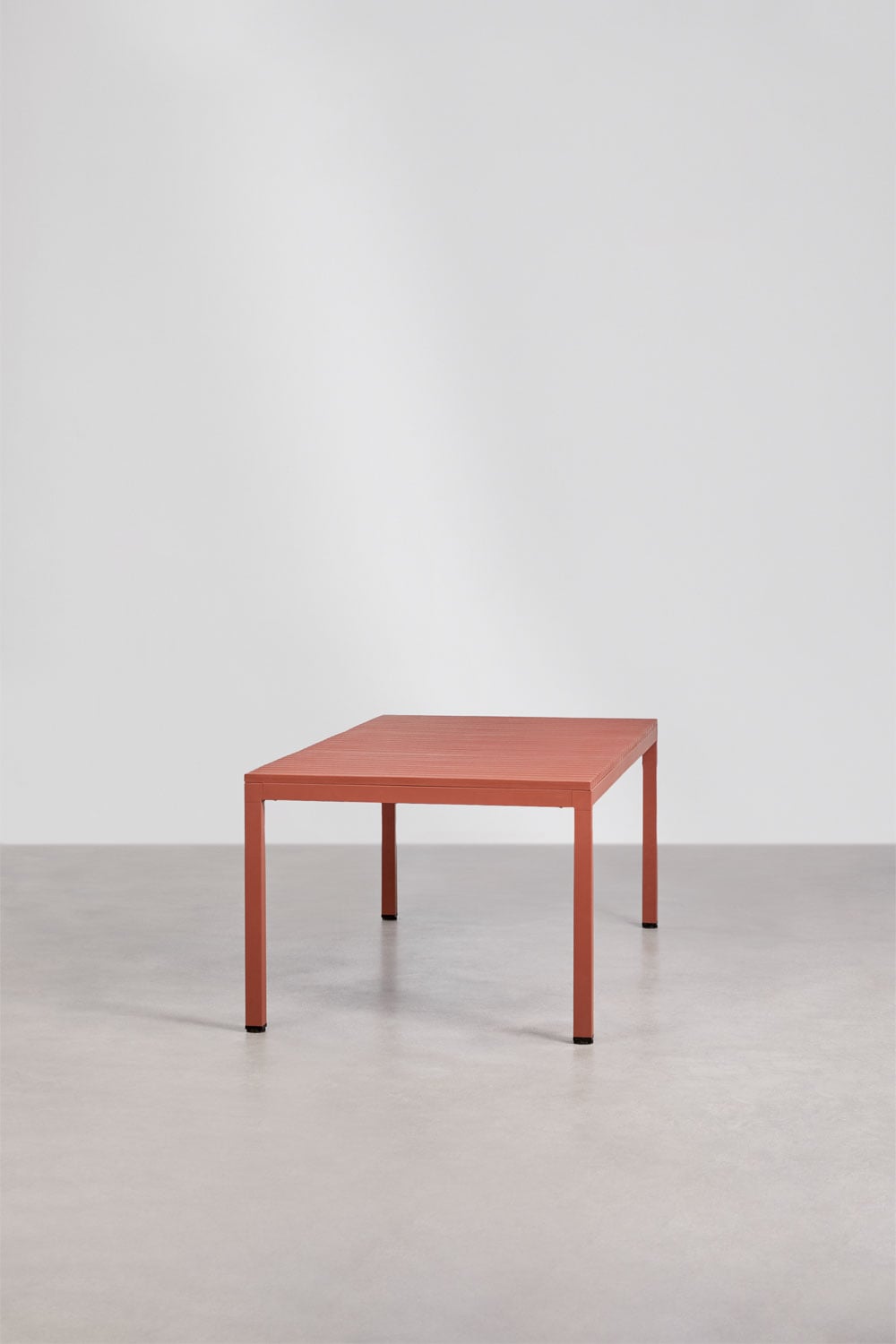 Tavolo da giardino rettangolare 210x100 cm in alluminio Marti, immagine della galleria 2