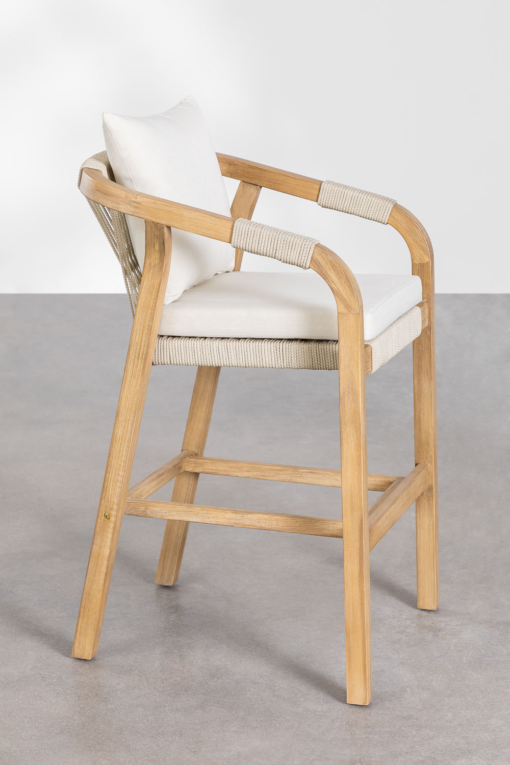 Orla Kiely Set Macinasale E Pepe In Legno Di Acacia – Design Lineare, Colori Crema E Ardesia, 2 Pezzi, Eleganza Per La Tavola