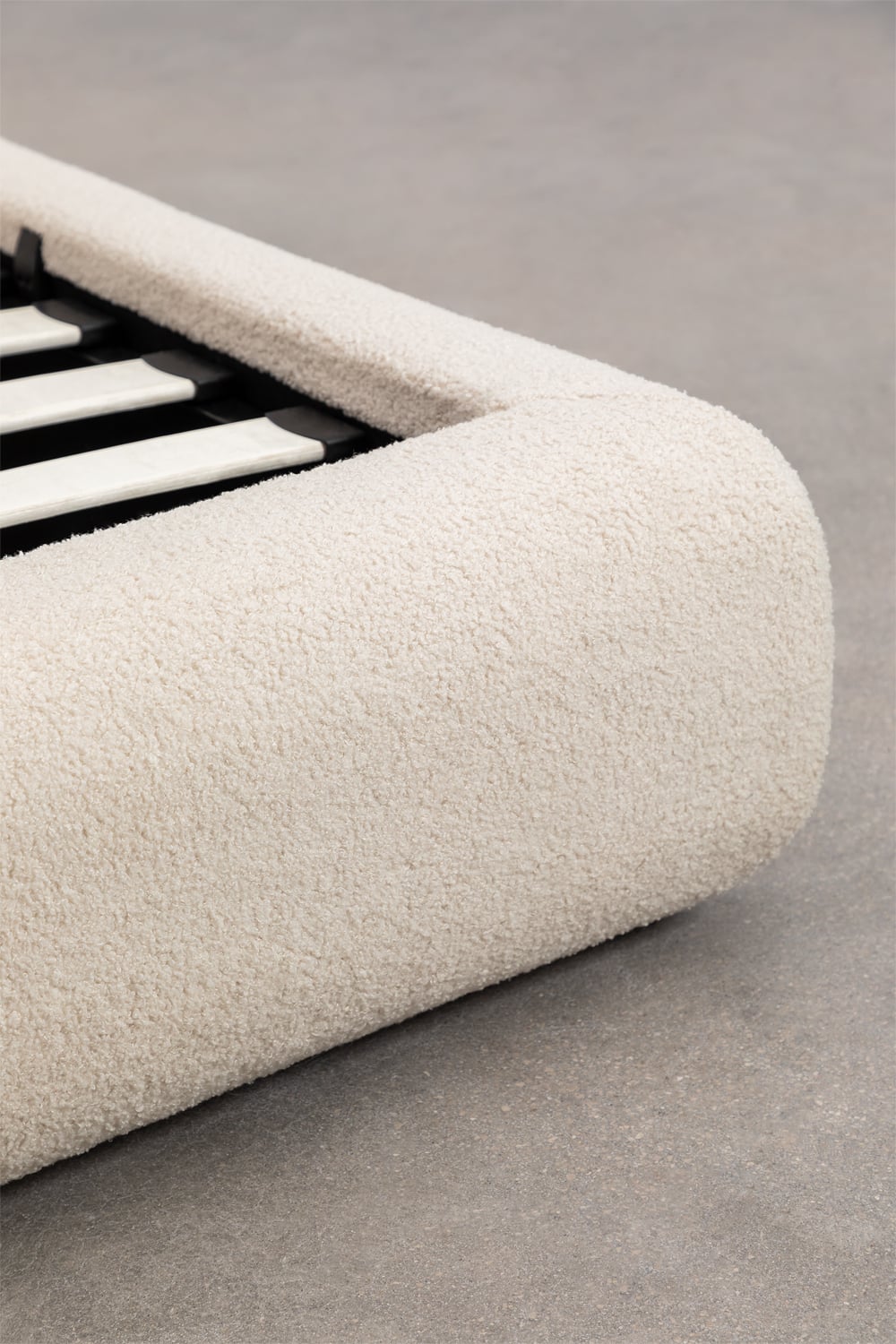 Letto con contenitore imbottito Norena, immagine della galleria 6