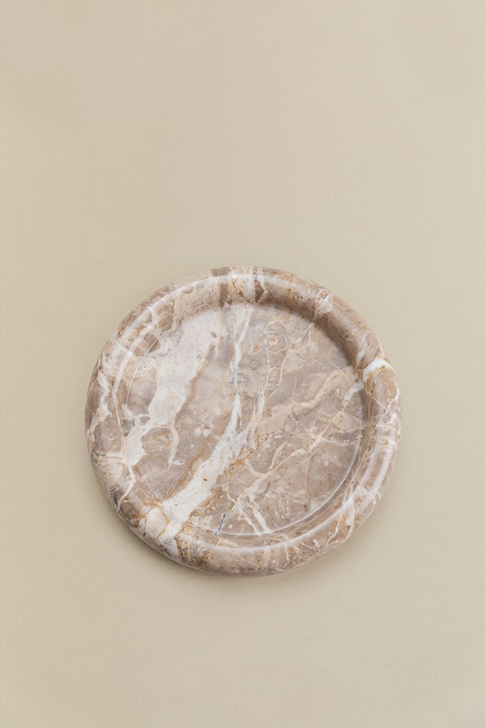 Portaoggetti rotondo Ø20 cm in marmo Velmar, immagine della galleria 3