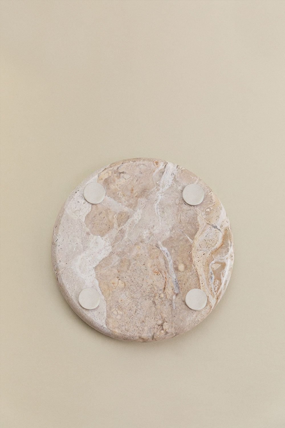Portaoggetti rotondo Ø20 cm in marmo Velmar, immagine della galleria 6