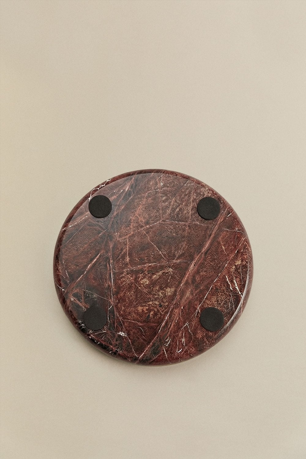 Vano portaoggetti rotondo Ø20 cm in marmo Velmar, immagine della galleria 6