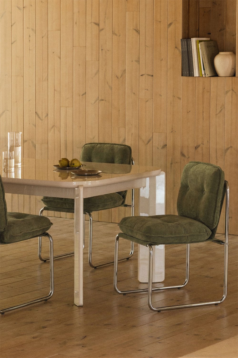 Set di 4 sedie da pranzo imbottite Matilda, immagine della galleria 1