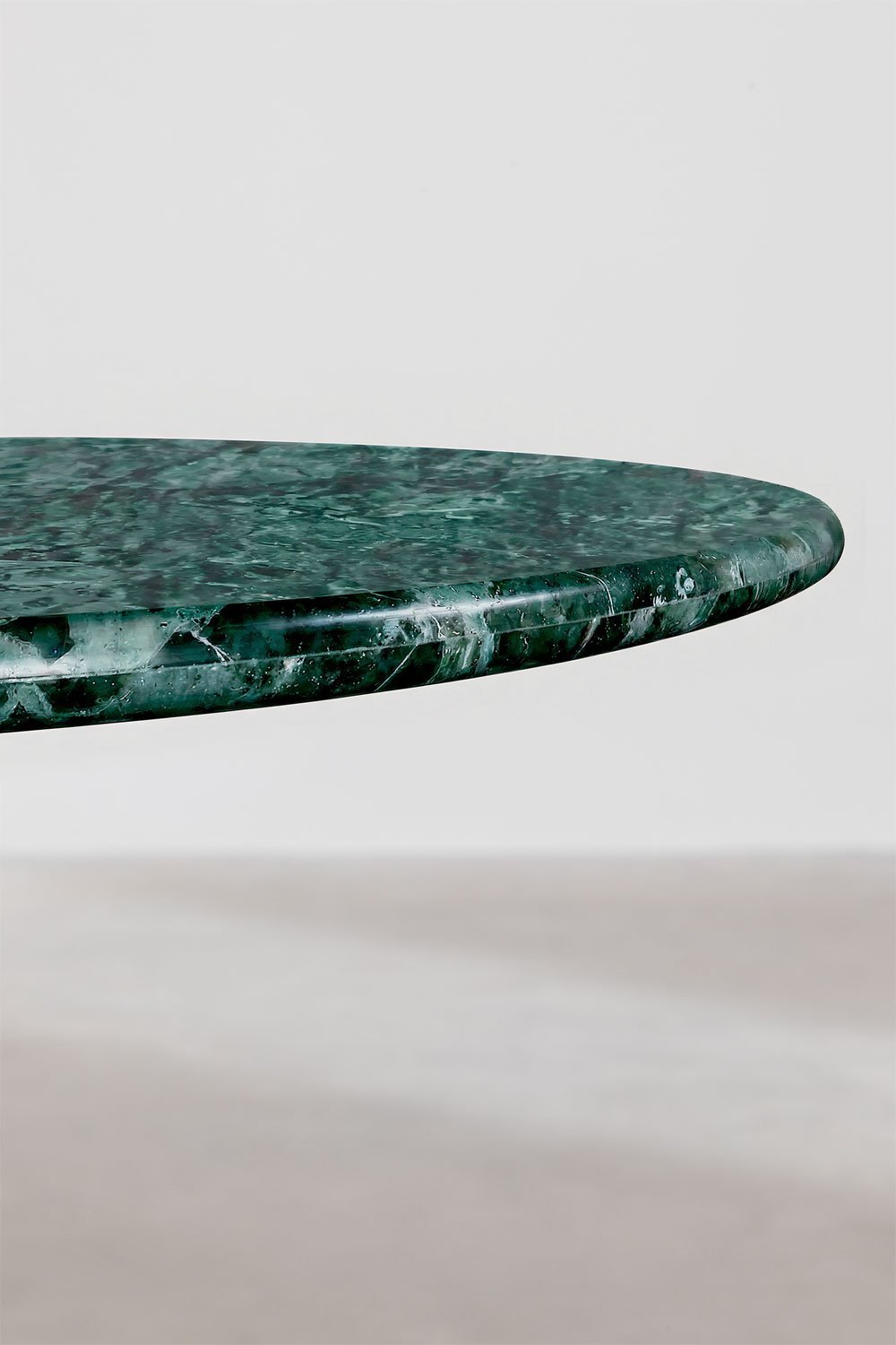 Tavolo da pranzo rotondo Ø120 cm in marmo Alodia, immagine della galleria 5