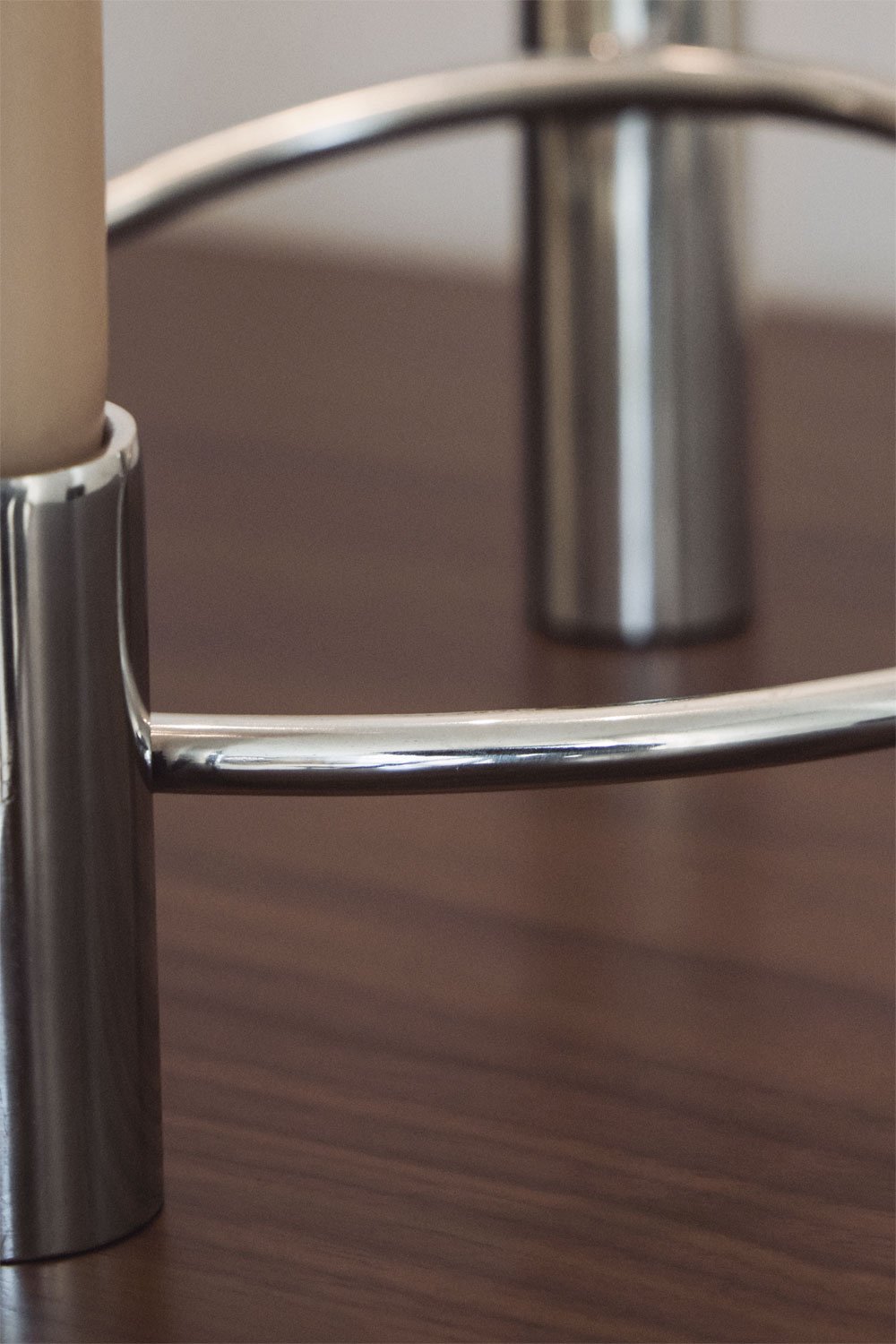 Candelabro a 4 braccia in acciaio inossidabile Tyva, immagine della galleria 2